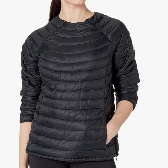 Columbia Powder Pass Pullover Insulated Jacket, Black, Size Large - Picture 1 of 2